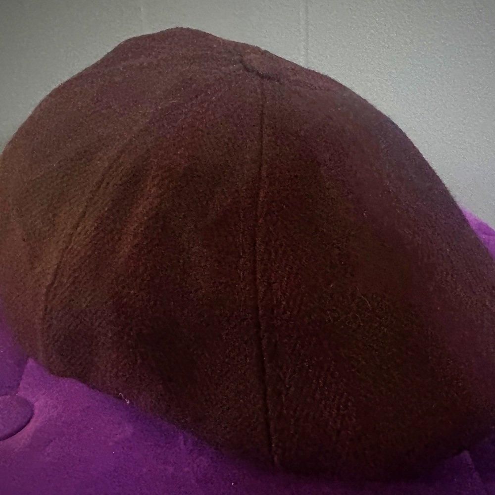 Classic Burgundy “Boston Scally”Men's Cap